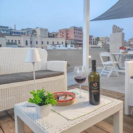 Panoramic House With Terrace - Marina Apartament Cagliari