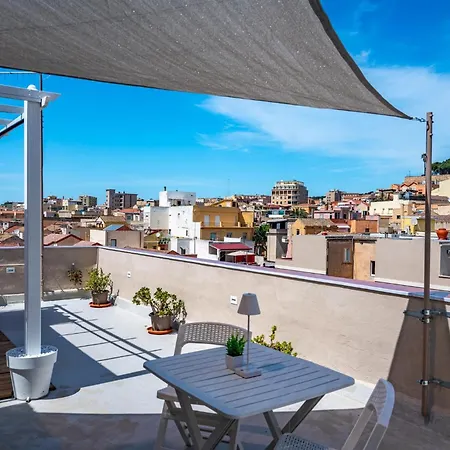Daire Panoramic House With Terrace - Marina *