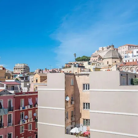 Panoramic House With Terrace - Marina Apartment Cagliari