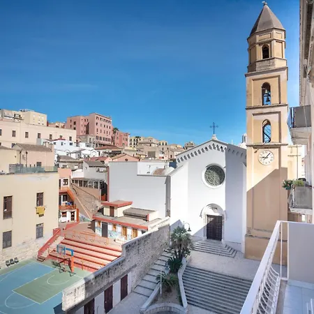 Apartment Panoramic House With Terrace - Marina Cagliari