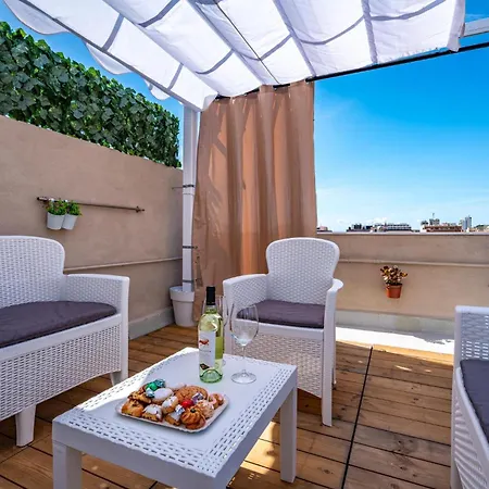Panoramic House With Terrace - Marina Cagliari