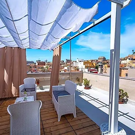 Panoramic House With Terrace - Marina شقة *